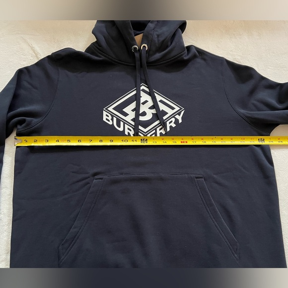 Burberry Logo Graphic Cotton Hoodie - Picture 6 of 11